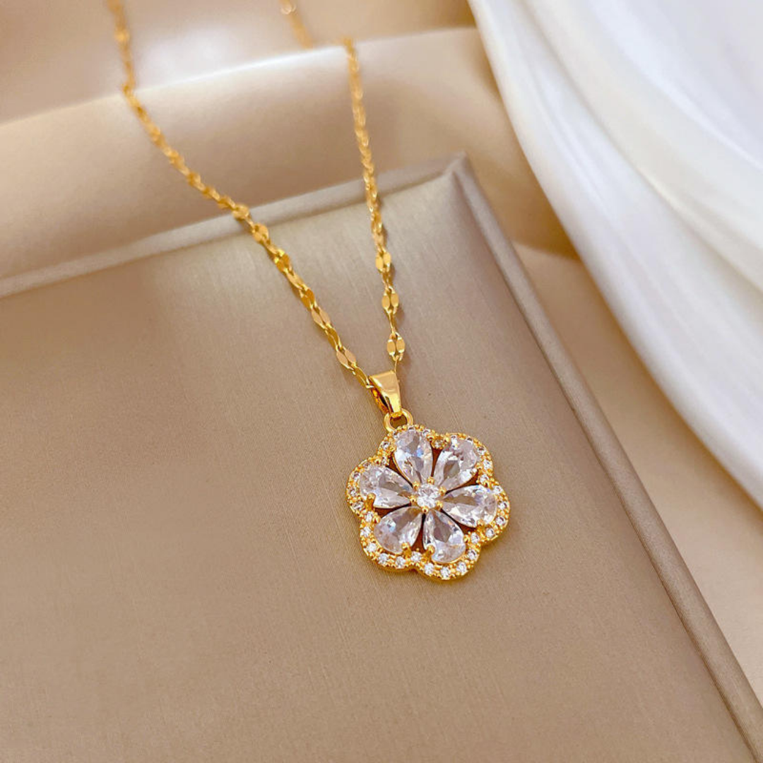 Collar Flor de la Fortuna - Oro 18k
