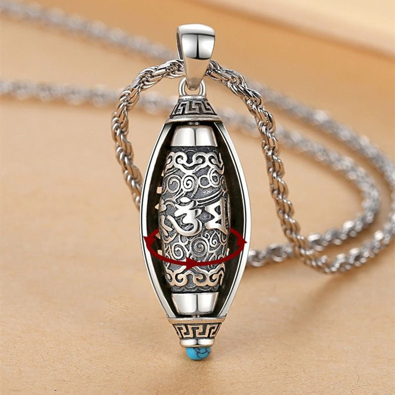 Collar de protección giratorio ''Om Mani Padme Hum'' (2x1)