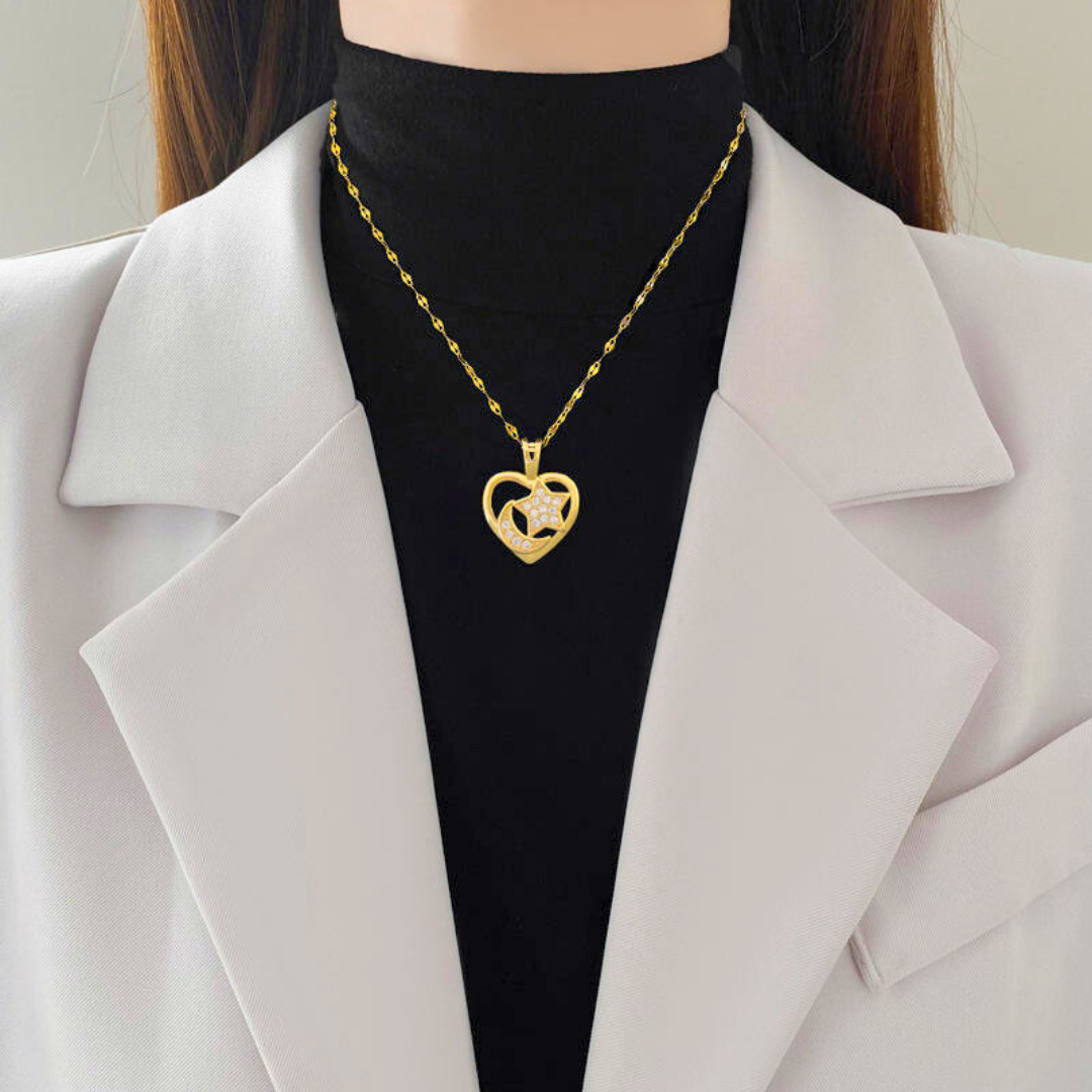 Collar Valentina - Oro 18k (2x1)