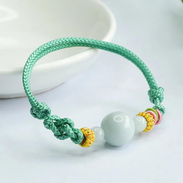 Pulsera tibetana del amor - Jade Natural (2x1)