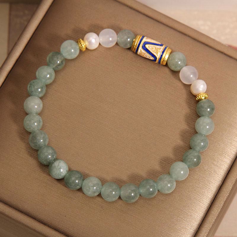 Pulsera 'Jarrón del tesoro' - Jade