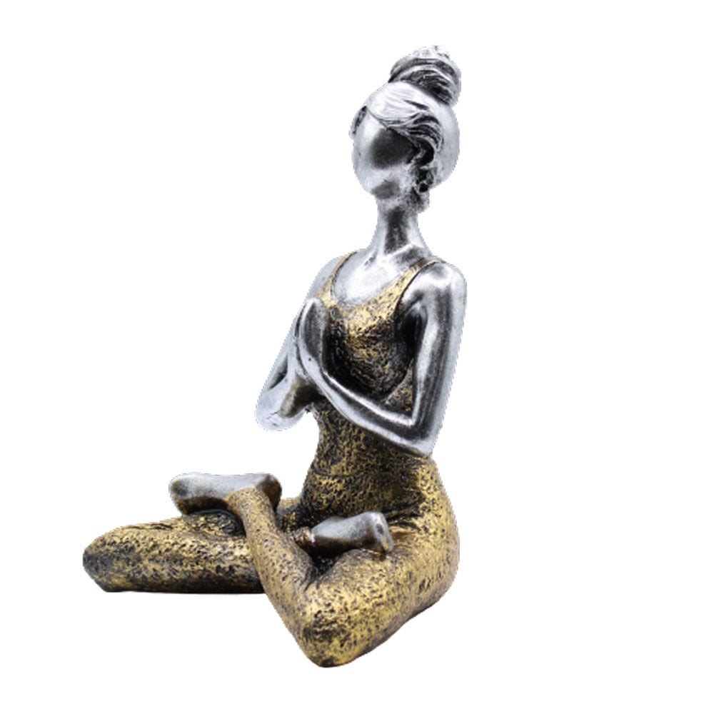Estatua “Yoga Lady” – Decoración Zen & Equilibrio Interior