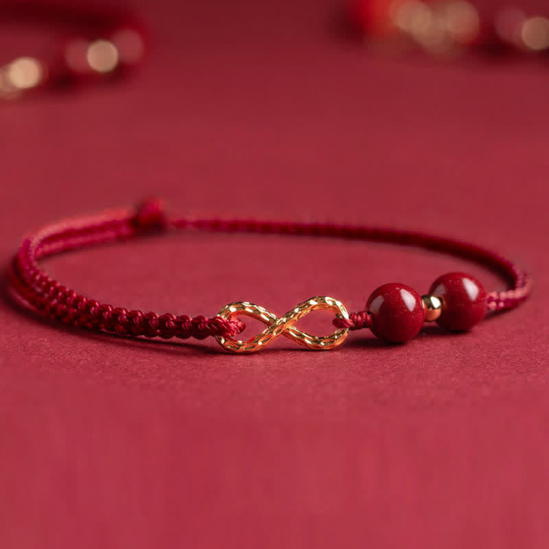 Pulsera del Hilo Rojo - Bendición de cinabrio (2x1)