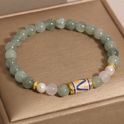 Pulsera 'Jarrón del tesoro' - Jade