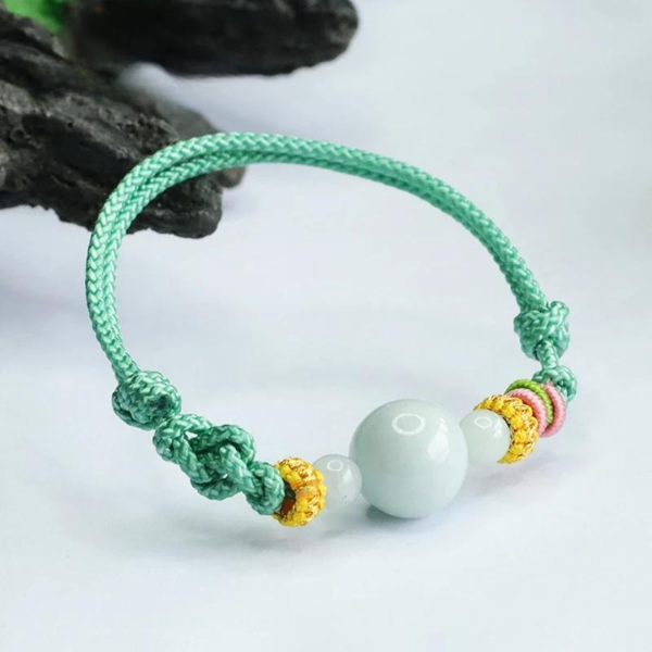 Pulsera tibetana del amor - Jade Natural (2x1)