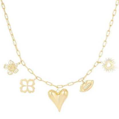 Collar Lenguaje de Amor - Oro 18k