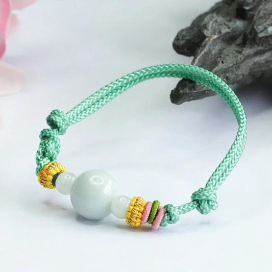 Pulsera tibetana del amor - Jade Natural (2x1)