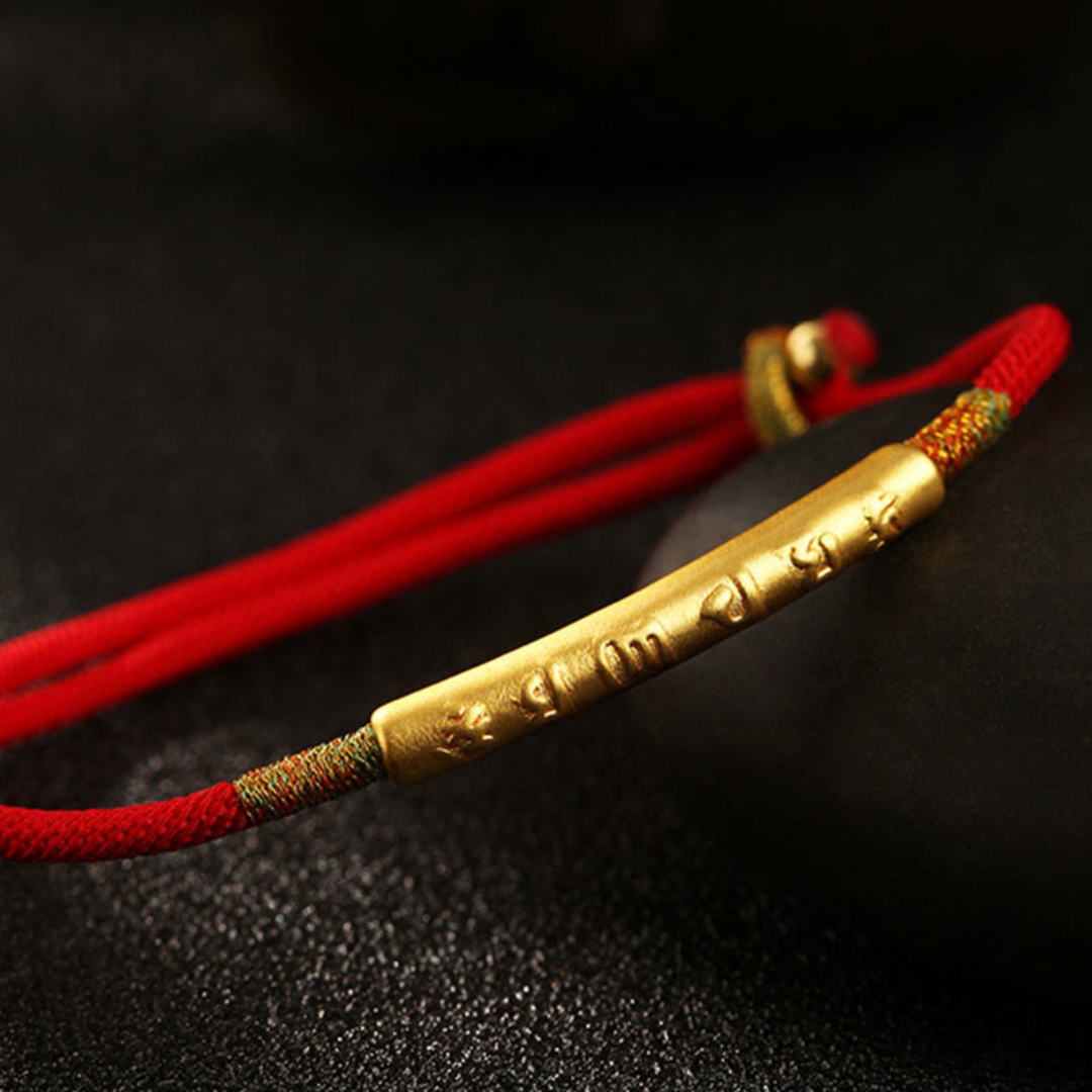 Pulsera Tenzin - Hilo Rojo