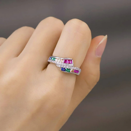 Anillo arcoiris 'Para mi Hija'