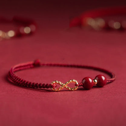 Pulsera del Hilo Rojo - Bendición de cinabrio (2x1)