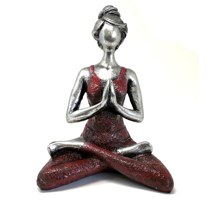 Estatua “Yoga Lady” – Decoración Zen & Equilibrio Interior